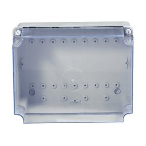 Caixa de Passagem  300X220X120mm Tampa Transparente Sem Embutes Steck