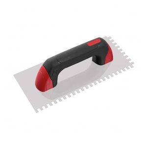Desempenadeira Aço Inox 06mm X 10mm Cabo Fechado Emborrachado Cortag