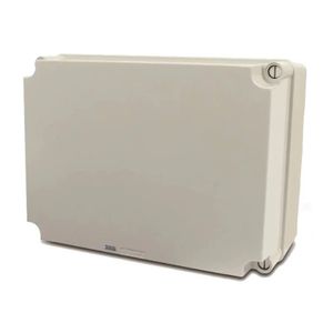 Caixa Passagem Sobrepor Termoplástico lástico Cinza 234x174x143mm Steck