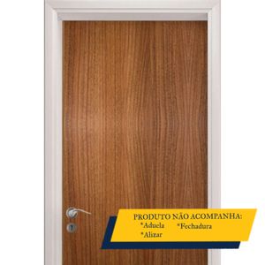 Porta Eucaplac Noce Ébano 210x80 Eucadoor
