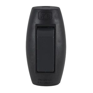 Interruptor Meio de Cordão Pera Preto FC