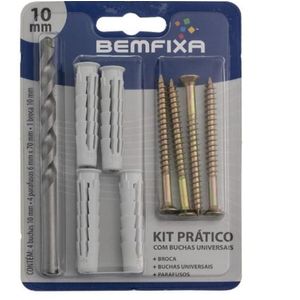 Kit Prático Universal de 10mm Benfixa