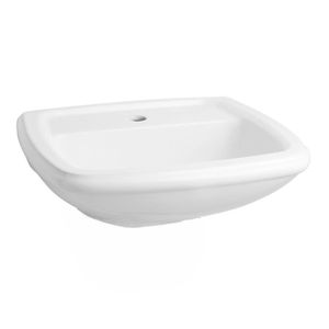Lavatório Para Coluna Fit 52x43cm Pergamon Celite