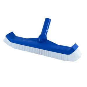 Escova Curva Para Piscina De Termoplástico 150x400mm Brustec