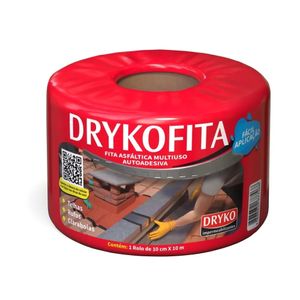 Fita Alumínio 10cmx10M Dryko