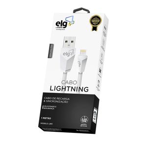 Cabo Lightning Branco 1Metro L810 ELG