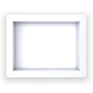 Nicho Diamante Porcelanato Polido 40x30 Branco Cozimax