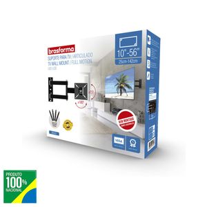Suporte De Tv 10-56 Articulado BRA4.0 Brasforma