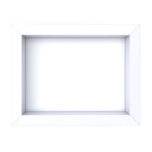 Nicho Diamante Porcelanato Polido 60x30 Branco Cozimax