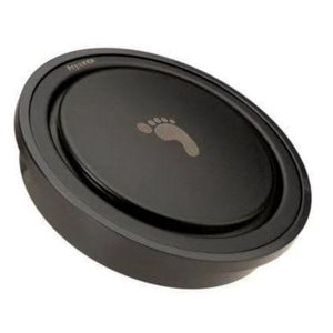 Ralo Click Inox 10cm Redondo Black Matte Aquaplás