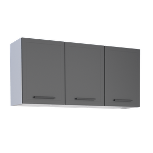 Armário Aéreo Aço 120 Juno Preto Cozimax