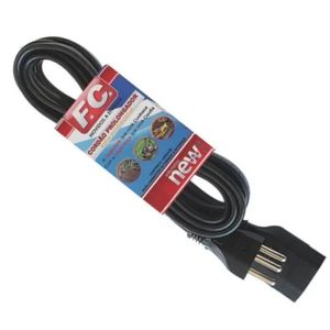 Cordão Prolongador PP M/F 3x1,5 Preto 20A 3 Metros F.C.