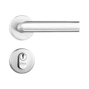 Conjunto De Fechadura Externa 1400 Capri Escovado Silvana