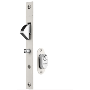 Conjunto De Fechadura Externa 7000 Italy Niquelado Silvana