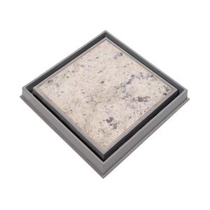 Ralo 18x18 Invisível Rebaixado Adaptador Caixa Sifonada GDA