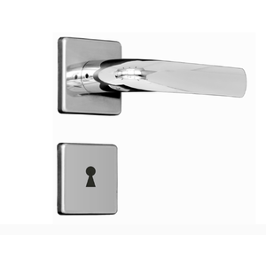 Conjunto De Fechadura Interna 1700 Viena Cromado Silvana