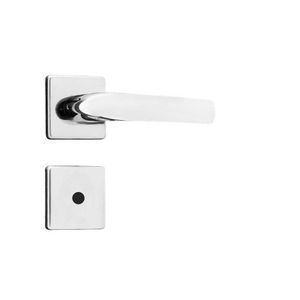 Conjunto De Fechadura Banheiro 1700 Viena Cromado Silvana