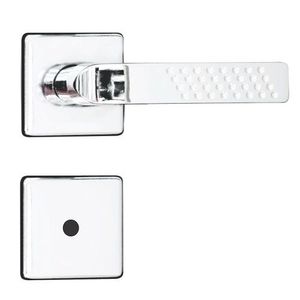 Conjunto De Fechadura Banheiro 1700 Class Cromado Silvana