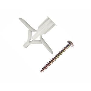 Parafuso com Bucha Frog Médio 15mm 50 Unidadades Bemfixa