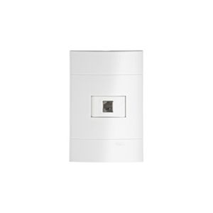 Conjunto Tomada Telefone 2P Rj11 Branco Lunare Schneider