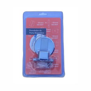 Predendor De Porta Magnético Aço Niquelado Silvana