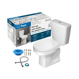 Kit Vaso com Caixa Acoplada Fast Branco Deca