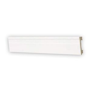 Rodapé Estilo Branco 70x2400x15mm Eucatex