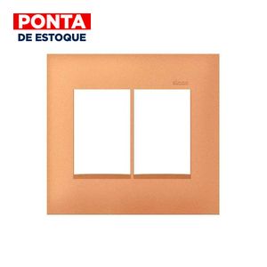 Placa 4x4 6 Postos Rosé Simon