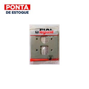 Placas 4x4 1 Posto Redondo + 2 Postos Pial Legrand