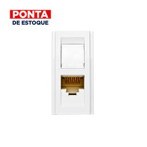 Módulo Tomada RJ45 CAT5E Duale Up Siemens