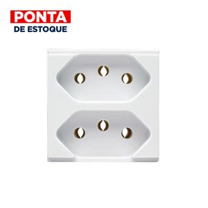Módulo Tomada Duplex 10A Duale Up Siemens
