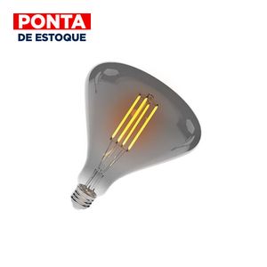 Lâmpada Led Lab 8W Fume Ambar Bivolt LM1087 Luminatti