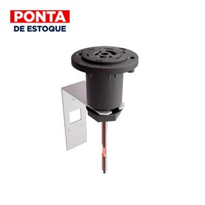 Tomada Base Giratória Com Suporte Metálico Para Relé Fotoelétrico Exatron