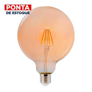 Lâmpada Led Globo Retrô G125 2200K 4W Bivolt Avant