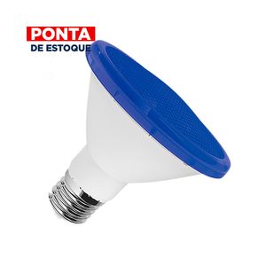 Lâmpada Led Par30 Azul 10W Luminatti
