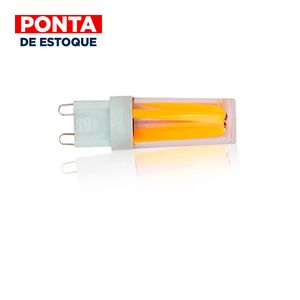 Lâmpada G9 Cristal Dimerizável 2700K 3W Luminatti