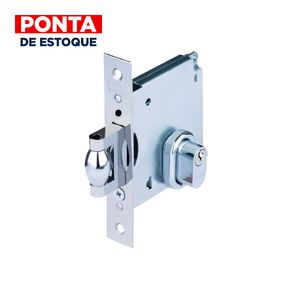 Fechadura Trinco Rolete Roseta Quadrada Cr 008 La Fonte
