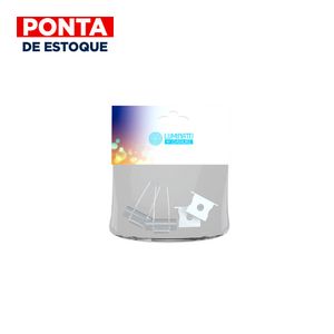 Kit Fixação Para Perfil de Embutir Fino Luminatti