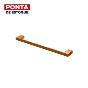Porta Toalha Reto Médio 48,5cm Horus Cobre Fani