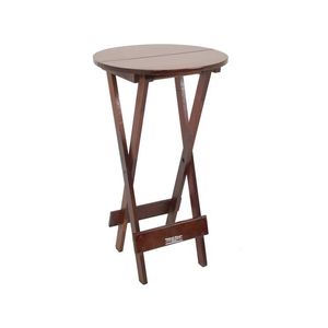 Mesa Bistrô Dobrável de Madeira Imbuia 171 Madesil