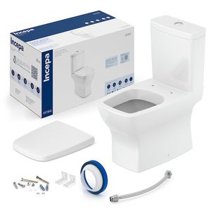 Kit Vaso com Caixa Acoplada Boss Branco Incepa