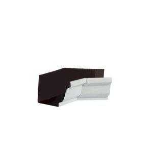 Esquadro Interno 45° Branco EQI111 Bella Calha