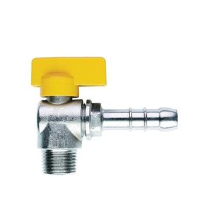Registro Esfera GLP 90° Borboleta 1/2 NPT x 3/8 TM Jackwal