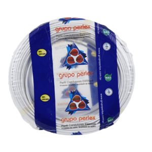 Cabo Flexivel 10mm 25M Branco Perfil