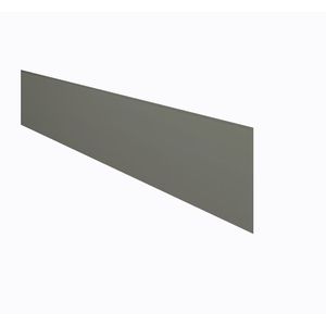 Rodapé 7cm Liso Cinza Gart