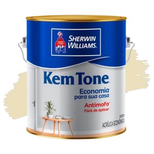 Tinta Acrílica Fosca Kem Tone Marfim 3,6 Litros Sherwin Williams