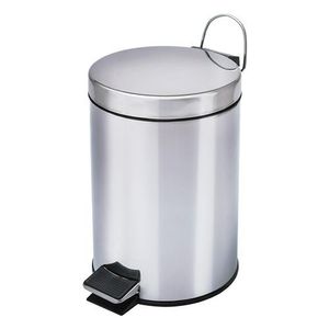Lixeira Pedal Inox 3 Litros Útil