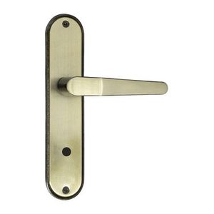 Conjunto De Fechadura Banheiro 1200 Alavanca Oxidado Silvana