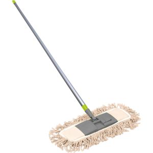 Mop Lustra-Mais Algodão com Cabo Alvejado ALK-7981 Alklin