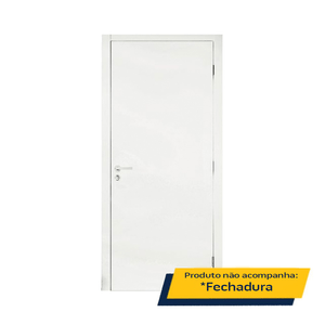 Kit Porta Branco Max Regulável  Esquerdo 90 80x210cm Eucaplac